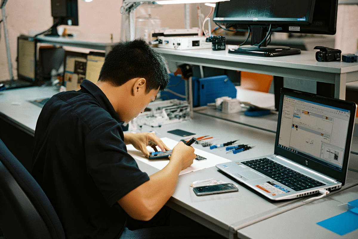 Процесс ремонта техники  в la-cimbali-servis